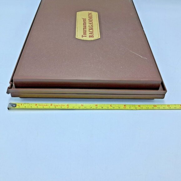 Milton Bradley 1973 Tournament Backgammon-Vintage-Complete - Picture 12 of 12